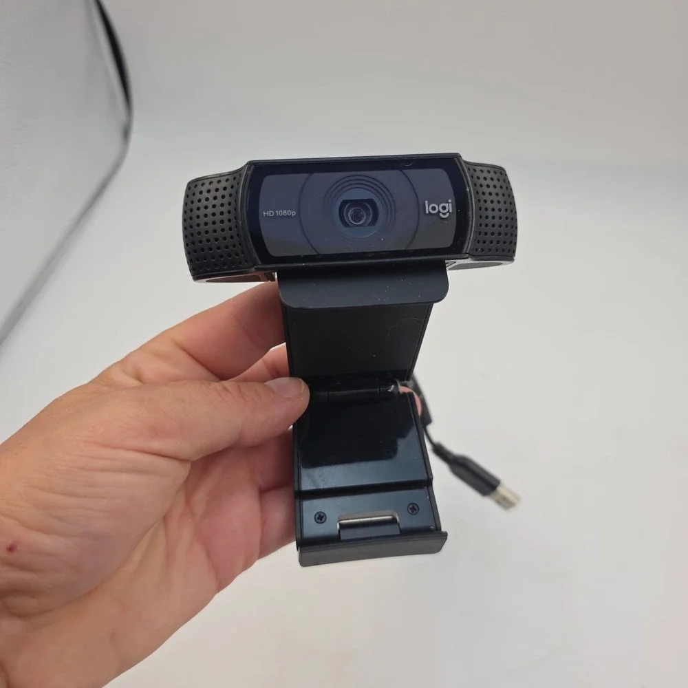 Logitech C920 HD Pro Webcam 1080p Video Calling V-U0028 Black USB Streaming